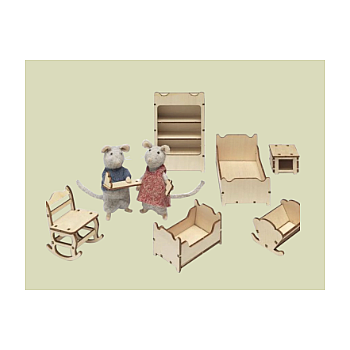 SAM & JULIA KIDS ROOM FURNITURE KIT