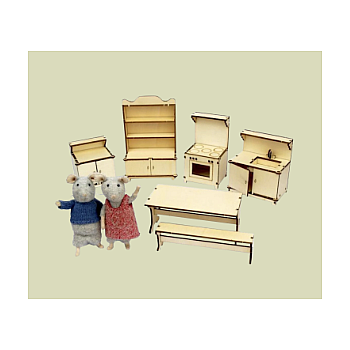 SAM & JULIA KITCHEN FURNITURE KIT