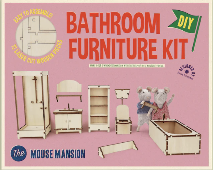 SAM & JULIA BATHROOM FURNITURE KIT