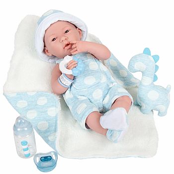 15" BABY DOLL BLUE (REAL LIFE)