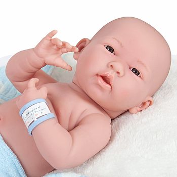 15" BABY DOLL BLUE (REAL LIFE)