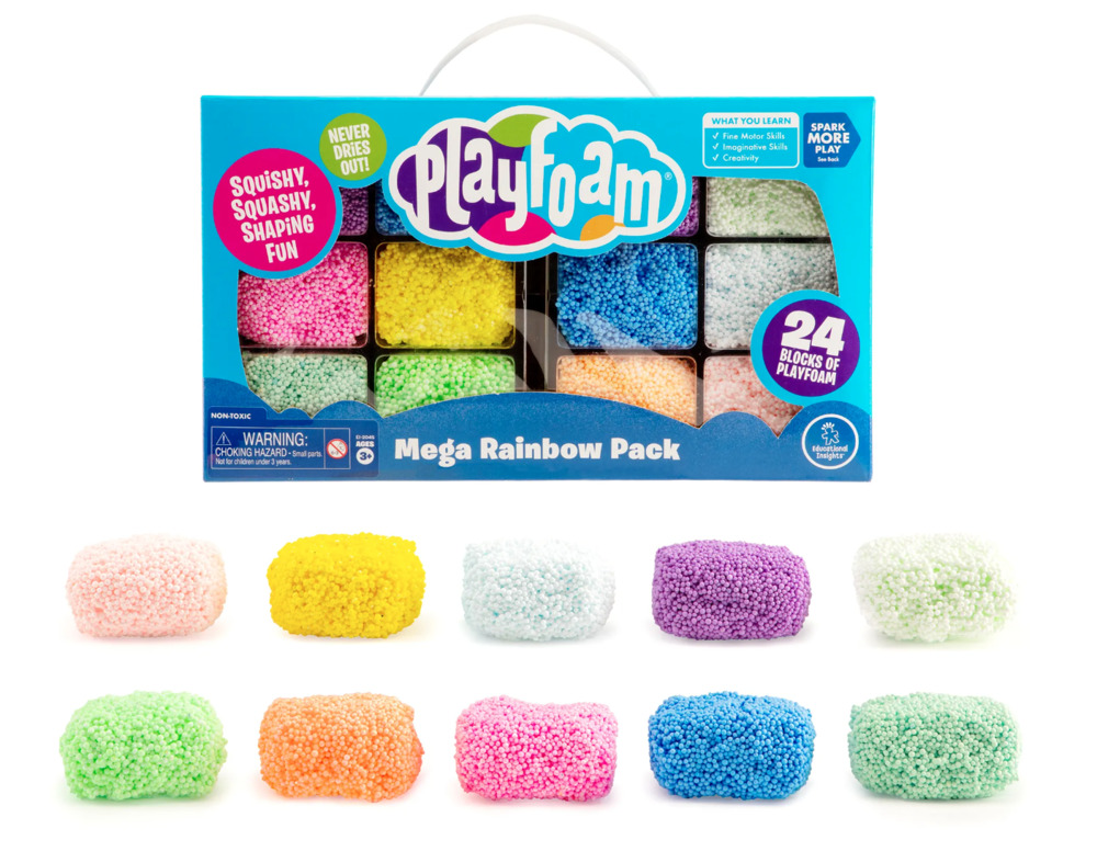 PLAYFOAM MEGA RAINBOW PACK