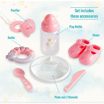 JC Toys 15" Soft Body Berenguer Boutique Baby Doll Gift Set