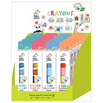 CUBEACORN CRAYON SET assorted