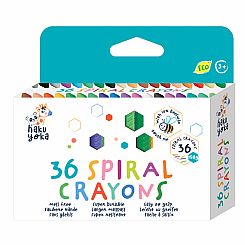 36 SPIRAL CRAYONS