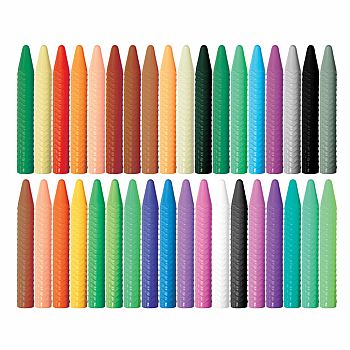 36 SPIRAL CRAYONS