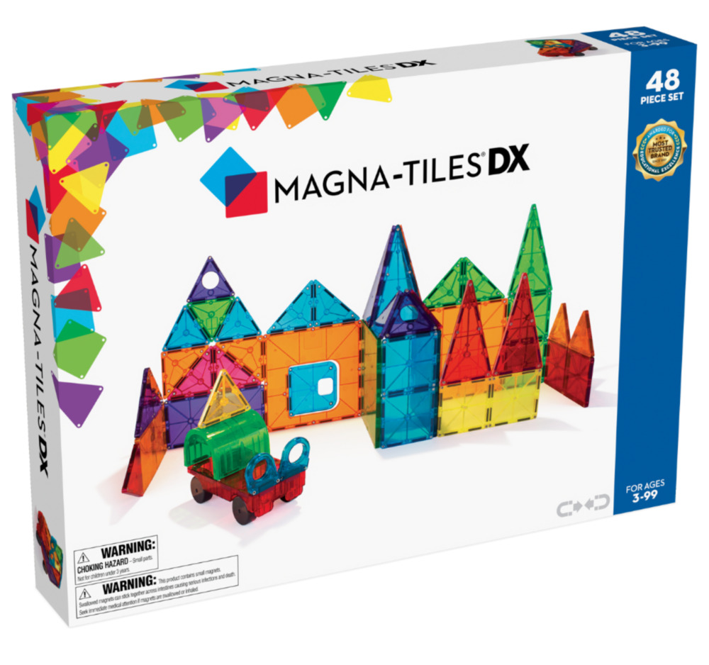 MAGNATILES DX CLEAR 48 PC
