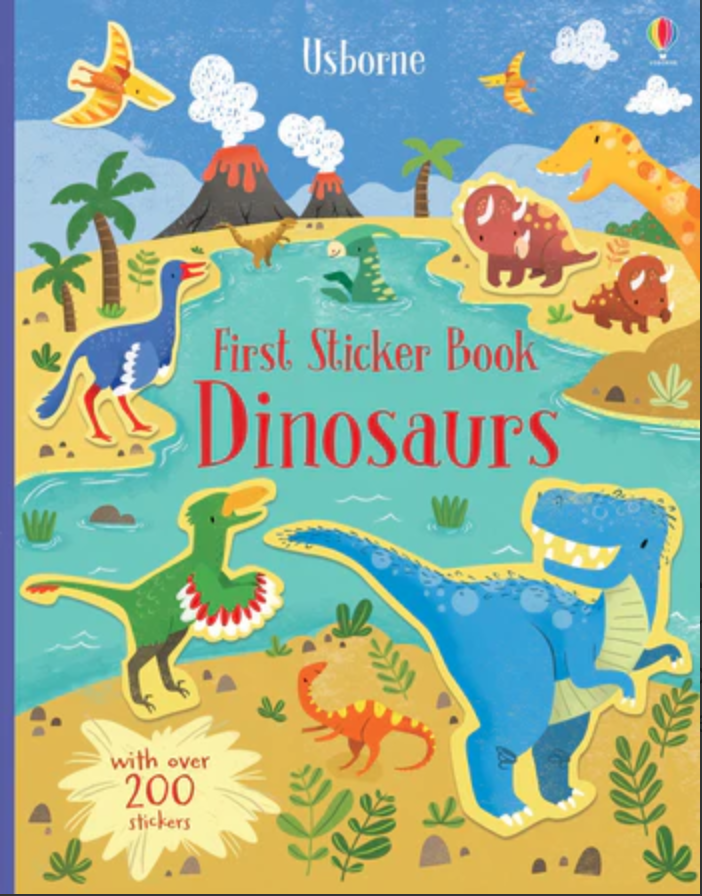 DINOSAURS FIRST STICKER BOOK