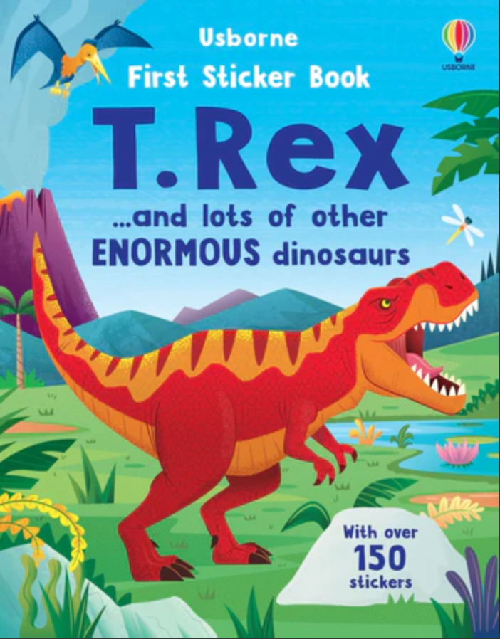 TREX FIRST STICKER BOOK