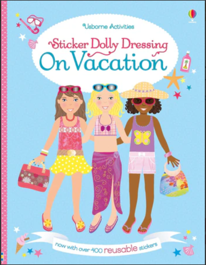 STICKER DOLLY DRESSING VACATION
