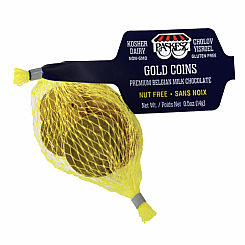 GELT MILK CHOCOLATE - sold in individual mesh bags