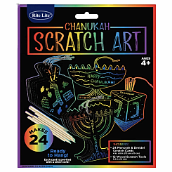 CHANUKAH SCRATCH ART