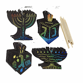 CHANUKAH SCRATCH ART
