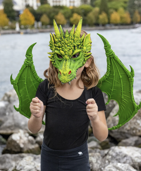DRAGON MASK GREEN