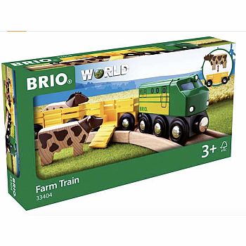 BRIO FARM TRAIN