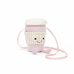 AMUS PINK COFFEE TO GO BAG