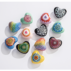 MANDALA CHIME HEART - sold individually