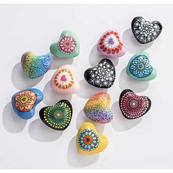 MANDALA CHIME HEART - sold individually