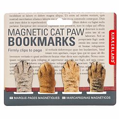 MAGNETIC CAT PAW BOOKMARK