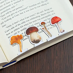 MUSHROOM MAGNETIC BOOKMARKS
