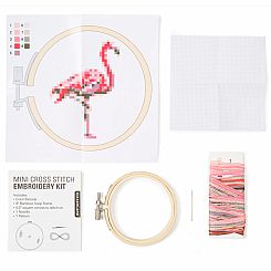 XSTITCH FLAMINGO