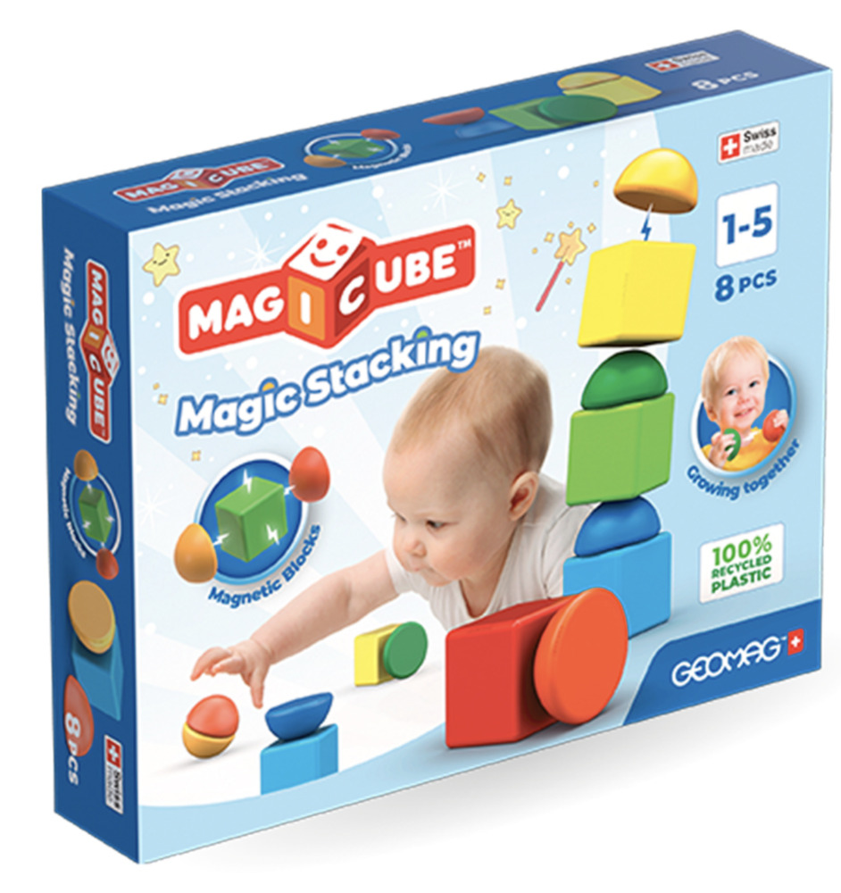 8 PC MAGICUBE STACKING