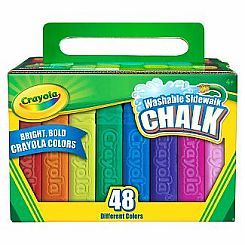 48 Ct. Washable Sidewalk Chalk