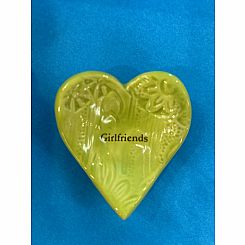 CERAMIC GIVING HEART - sold individually