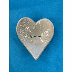 CERAMIC GIVING HEART - sold individually