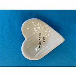 CERAMIC GIVING HEART - sold individually