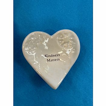 CERAMIC GIVING HEART - sold individually