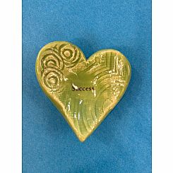 CERAMIC GIVING HEART - sold individually