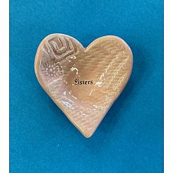 CERAMIC GIVING HEART - sold individually