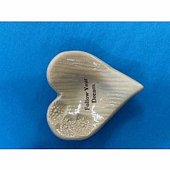 CERAMIC GIVING HEART - sold individually