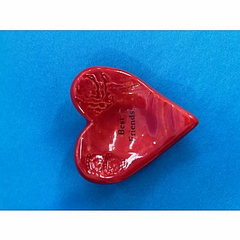 CERAMIC GIVING HEART - sold individually