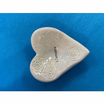 CERAMIC GIVING HEART - sold individually